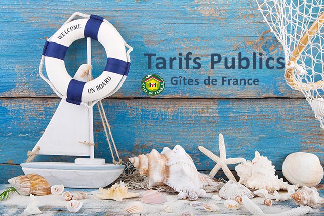 Tarifs publics Gîte de France