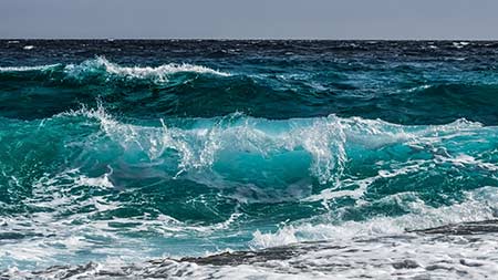 L'air viviant d'une promenade à la mer en hiver